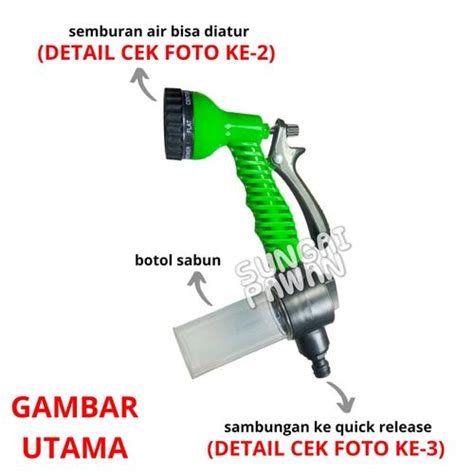 Jual Sprayer spruyer semprotan air cuci mobil tabung sabun water jet ...