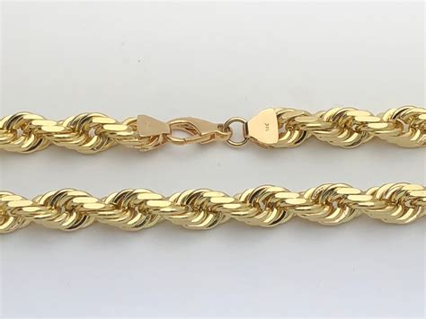 14K Solid Gold Chains – Gold Chain Weight Calculator – OBEA