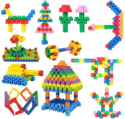 KIDS MORA Hexagon Shaped Building Smart Activity Fun & Learning Edu ...