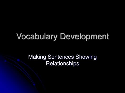 Image result for Vocabulary Development