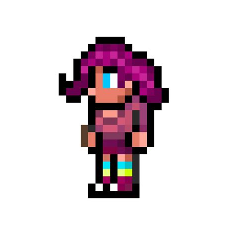 Pixilart - Terraria Party Girl by ANGRYKIRBACHU98
