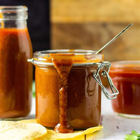 Vegan Enchilada Sauce Recipe (Quick & Easy) - Shane & Simple