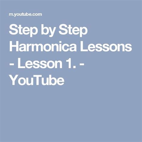 Image result for Step by Step Harmonica Lessons