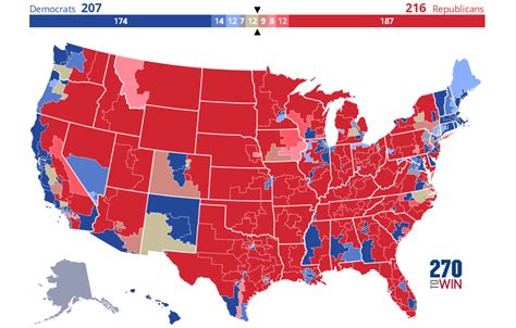 2024 House Election Forecast Maps - 270toWin