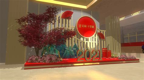 商场中庭活动美陈dp点3d效果图设计制作|三维|展览|思海设计 - 原创作品 - 站酷 (ZCOOL)