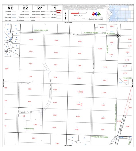 Snohomish County, WA Assessor Maps Selection
