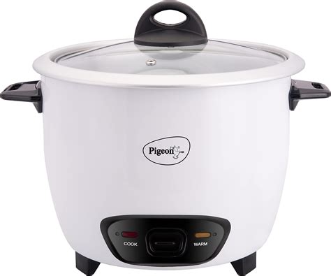 Buy Bajaj Rcx 1.8L Dlx Rice Cooker, 1.8 Liter, White Online at Low ...