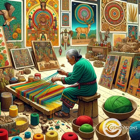 Exploring Huichol Art: The Spiritual Journey of Yarn Paintings ...