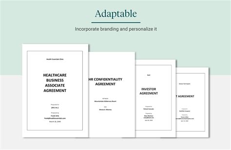 50+ Business Agreement Template Bundle in Word, Google Docs - Download ...