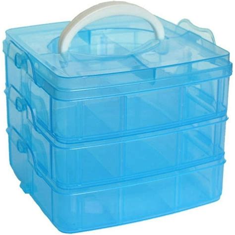 Image result for 3 Tier Stackable Storage Container