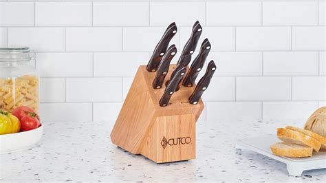 Galley Set with Block | 9 Pieces | Knife Block Sets by Cutco