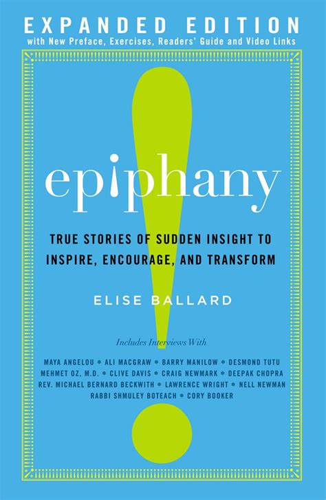 Epiphany: True Stories of Sudden Insight to Inspire, Encourage and ...