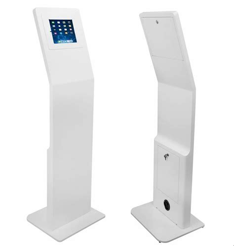 Kiosk - Locking Tablet Floor Stand Kiosk For Ipad, Galaxy 9.7"-10.5 ...