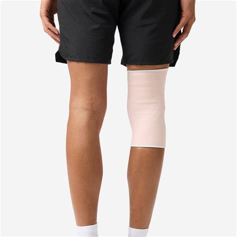 Knee Protector or Supporter Cap with Non Slip Tech, 120 - Black- Pearl Pink