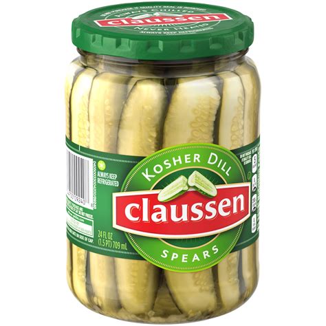 Claussen Kosher Dill Pickle Spears 24 oz | Shipt