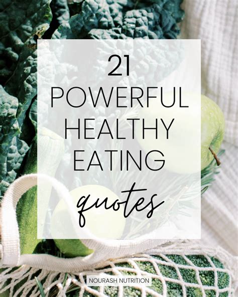 21 POWERFUL Healthy Eating Quotes To Inspire You Now!