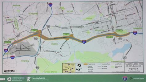 Interstate 81 Highway Map