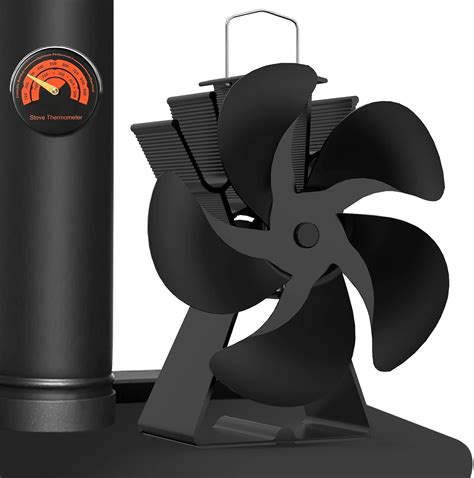 Heat Powered Wood Stove Fan,5-blade Fireplace Fan Nepal | Ubuy