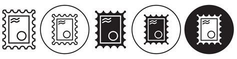 Stamp Outline Vector 的图像结果