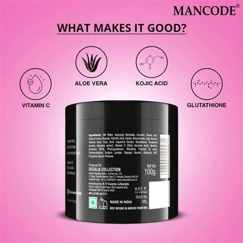 Buy MANCODE WHITENING CREAM, 100GM Online & Get Upto 60% OFF at PharmEasy