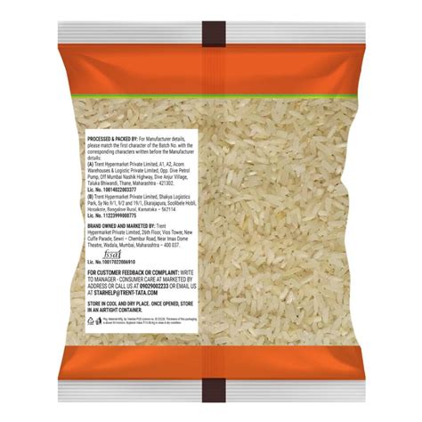 Star Sona Masoori Raw Rice 5kg – Starquik