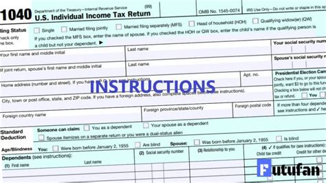 1040 Tax Form Instructions 2025 - 2026 - 1040 Forms