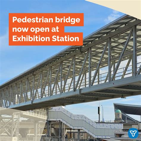 Good news for GTA commuters – the pedestrian bridge at Exhibition Station is now open! The ...