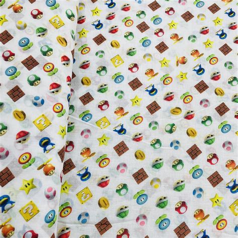 Buy White Kids Print Cotton Fabric Online – TradeUNO Fabrics