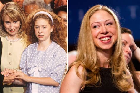 Young Chelsea Clinton Growing Up Chelsea