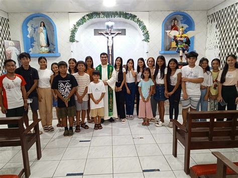 Saturday Mass and Youth Ministry Meeting, Lipay, Zambales, Philippines ...
