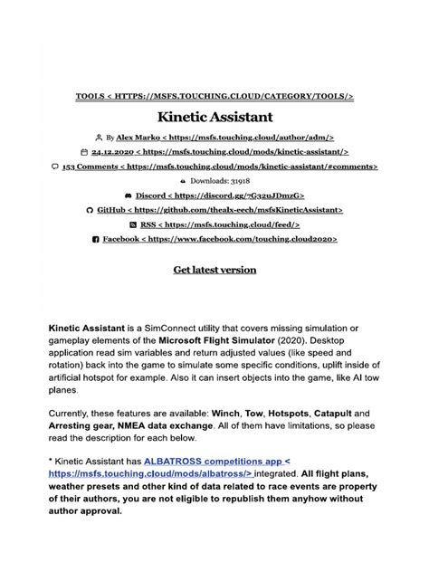 Image result for Kinetic Assistant Tutorial