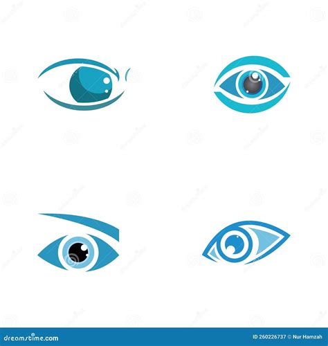 Eye Care Vector Logo Design Stock Vector - Illustration of idea ...