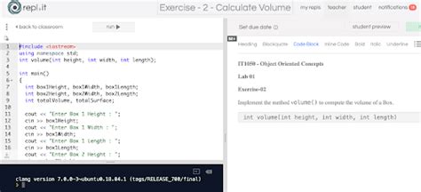Using C Programming On Repl.it 的图像结果
