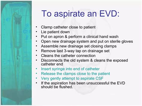External Ventricular Drain | PPT