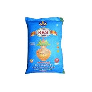 SRI SKS Manachanallur No.1 Rajabogam Atchaya Ponni Rice : Amazon.in ...