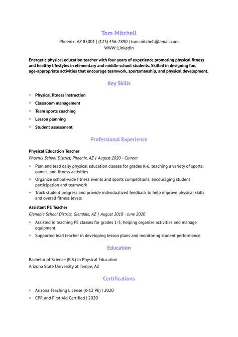 11 Best Education Resume Examples and Templates for 2026 - ResumeBuilder.com