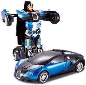 indmart Remote Controlled Transformer Car - One Touch Deform Autobot ...