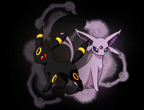 espeon and umbreon by reno-fan-girl on DeviantArt