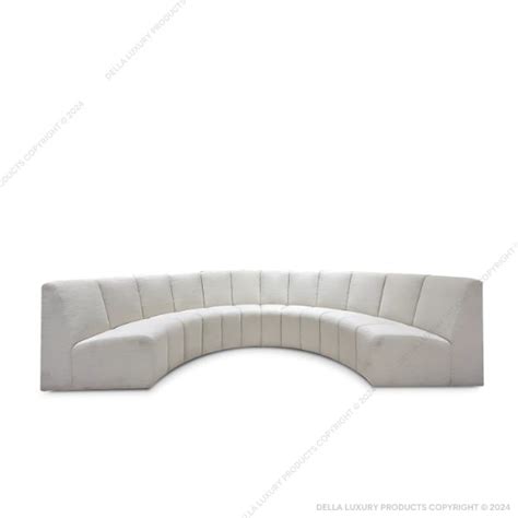 Atossa Curved Four-Seater for | | Della