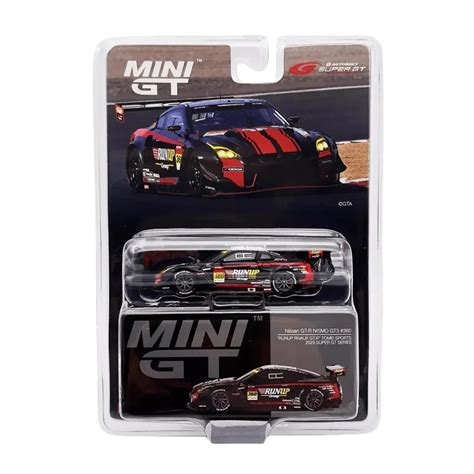 MINI GT 1:64 NISSAN GT-R R35 NISMO GT3 2023 SUPER GT SERIES #360 RUNUP ...