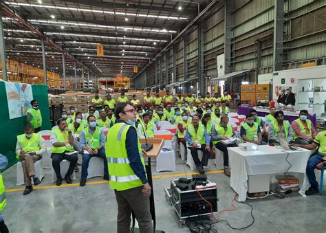 Learning visit on warehouse safety best practices