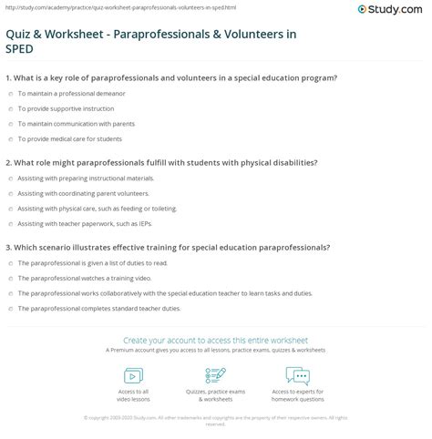 Free Printable Paraprofessional Practice Test - Printable Templates