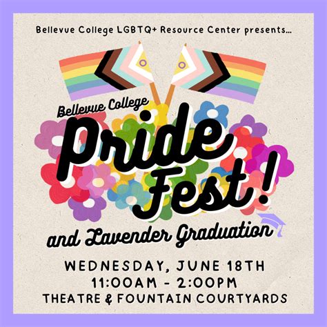 [PAST EVENT] Bellevue College Pride Fest & Lavender Graduation 2025 ...