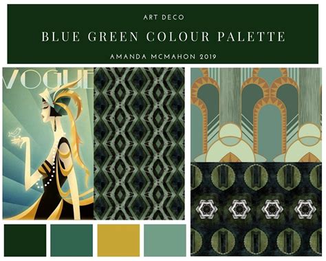 Art Deco Color Combinations