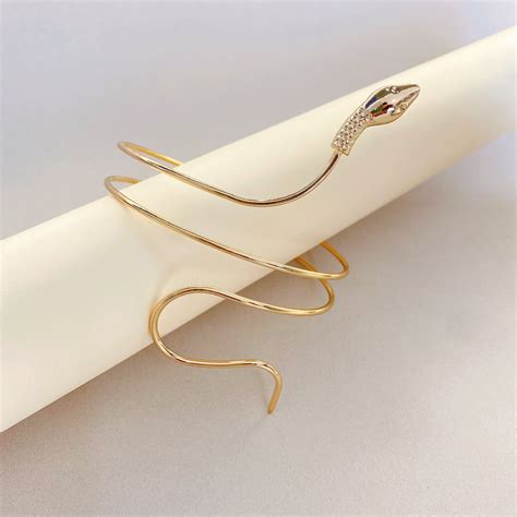 Gold snake arm cuff - Snake Spirit™