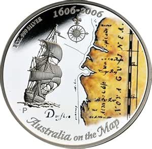 Buy TREASURE WORLD COLLECTIBLES Australia On The Map Duyfken 1 Oz ...