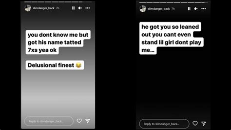 "They trauma bonding": Bhad Bhabie and Slim Danger drama explored amid Chief Keef tattoos revelation