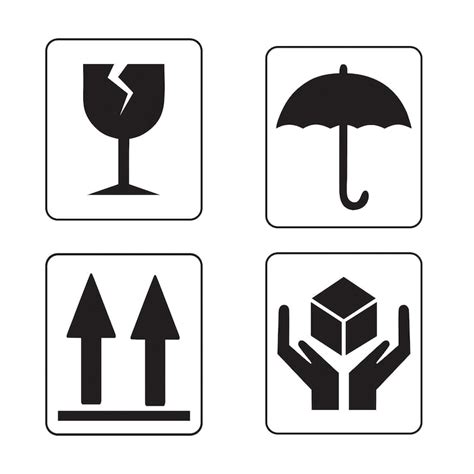 Fragile symbol Vectors - Download Free High-Quality Vectors from ...