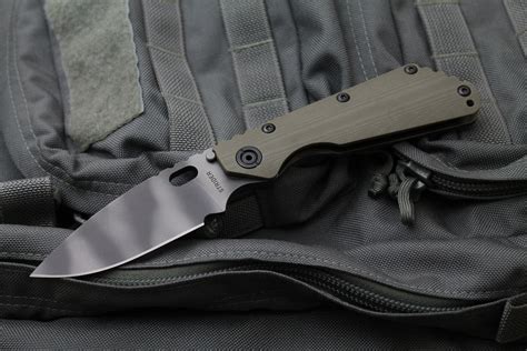 Strider Classic – SMF CC (R. Green) – Mick Strider Custom Knives