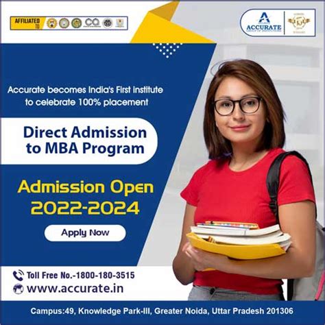 Admission Open For 2022-2024 Accurate Group of Institutions Greater Noida